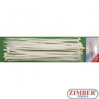 50-piece Cable Tie Set, 4.8 x 300 mm - BGS