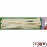 30-piece Cable Tie Set, 8.0 x 400 mm - BGS