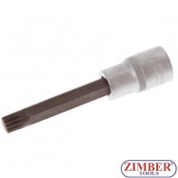 1/2" Bit Socket, Spline Sockets (XZN), 100 mm long, M5 - BGS
