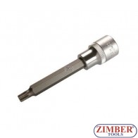 Bit-Einsatz 12,5 (1/2), Innenvielzahn, 100 mm lang, M8 - BGS