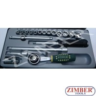 Гедоре 1/4" - 19 части - FORCE