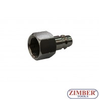 ΒΥΣΜΑ ΑΕΡΟΣ GENTILIN 1/4" (Air Plug Orion Type-Female) - ZR-12APOF1401 - ZIMBER TOOLS.