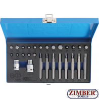 Συλλογή μύτες 10 mm torx - allen - spline.28-pcs (ZB-5028) - BGS technic