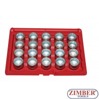 Desmounting οριστεί για παξιμάδια αντικλεπτικού τροχών PORSCHE & TOUAREG -20PC - ZR-36WLSRKV20- ZIMBER TOOLS