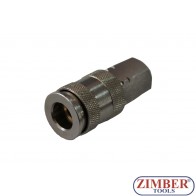 Πρίζα αέρος με θηλυκό σπείρωμα 1/2 - Universal Female - European Type, ZR-12AQCUEF12 - ZIMBER TOOLS.