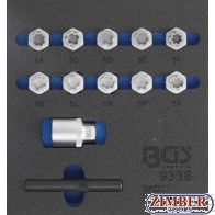 Κλειδιά για μπουλόνια ασφαλείας Mercedes-Benz ,12  τεμαχίων (9338) - BGS technic.