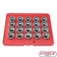 Desmounting οριστεί για παξιμάδια αντικλεπτικού τροχών  BMW, ZR-36BWBLS20 - ZIMBER TOOLS