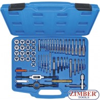 Βρύσες και πεθαίνει M3 - M12, 56 τεμαχίων, 70104 - BGS-technic.