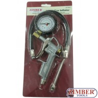 Αερόμετρο 0-15 bar. ZR-36TI - ZIMBER TOOLS