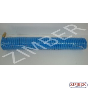 Coiled Pneumatic Hose 9m/6.5x10mm