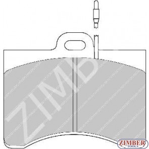 Накладки предни к-т - CITROEN CX