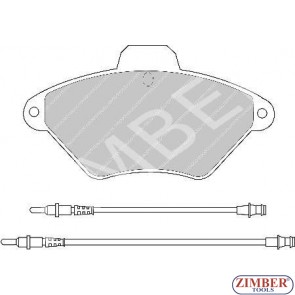 Накладки предни к-т - CITROEN XANTIA