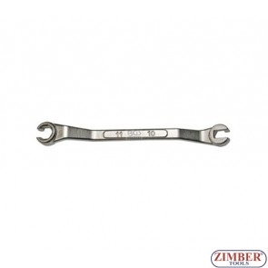 BRAKE PIPE FLARE NUT SPANNER WRENCH 10MM X 11MM - ZIMBER