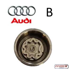 Κλειδιά για μπουλόνια ασφαλείας τροχών Volkswagen, Seat, Audi, Skoda - 802- ZIMBER TOOLS