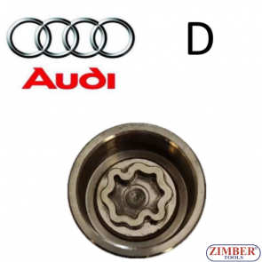 Κλειδιά για μπουλόνια ασφαλείας τροχών Volkswagen, Seat, Audi, Skoda - 804- ZIMBER TOOLS