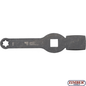 Slogging Ring Spanner E-Type (for Torx) with 2 Striking Faces E18 (ZB-35318) - BGS technic