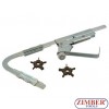 Piston ring groove cleaning tool - ZIMBER