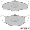 НАКЛАДКИ ПРЕДНИ K-T SEAT CORDOBA, IBIZA, TOLEDO, VOLKSWAGEN GOLF - FERODO