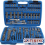 Εργαλειοθήκη σετ 192 τεμαχίων 1/4 - 3/8 - 1/2 πολύγωνα καρυδάκια - 2286 -BGS-technic.