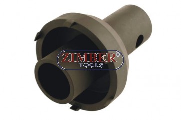 Головка для гайки ступицы колес BENZ 105-125mm - ZR-36ANSBR - ZIMBER-TOOLS.