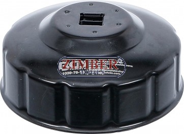 Oil Filter Wrench | 12-point | Ø 76 mm | for Fiat, Mercedes-Benz, Renault BGS technic.