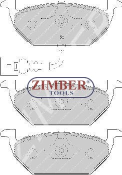 Накладки предни к-т - AUDI A2, A3, SEAT CORDOBA, IBIZA