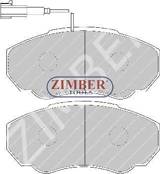 Накладки предни к-т - CITROEN JUMPER , FIAT DUCATO, PEUGEOT BOXE