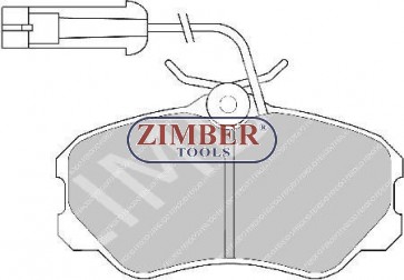Накладки предни к-т - FIAT CROMA, THEMA