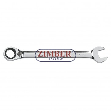 Ключ с трещоточный реверс 10mm,ZR-17RRW10V - ZIMBER-TOOLS