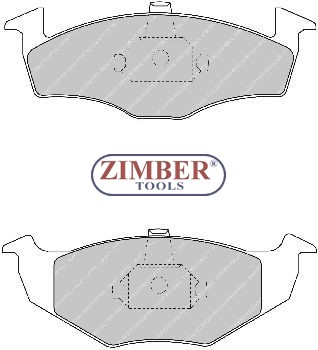 НАКЛАДКИ ПРЕДНИ K-T SEAT CORDOBA, SKODA FABIA, VENTO - FERODO