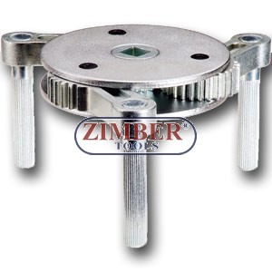 Съемник масляного фильтра трехлапый  95-165 мм,, ZR-36OFWSG01 - ZIMBER TOOLS.