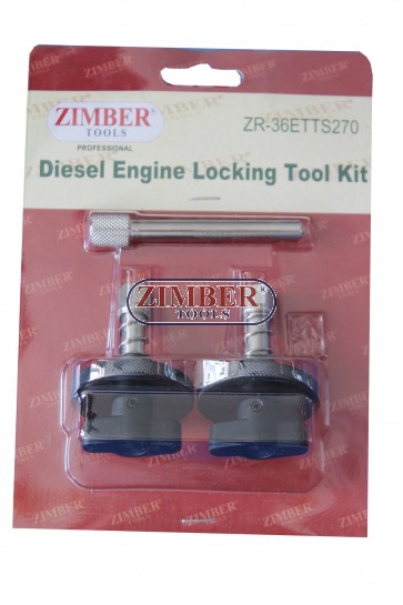 Набор инструмента для фиксации двигателя Fiat 1.3 JTD 16v Multijet  - ZR-36ETTS270 - ZIMBER TOOLS.