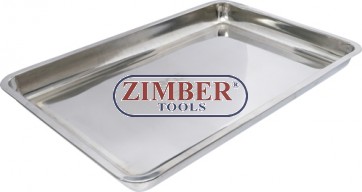 Drip Tray | Stainless Steel | 600 x 400 mm | 9 l - 7892 - BGS-technic.