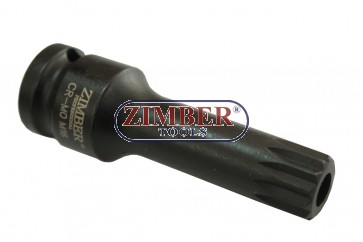 Impact Socket Bit M16 -1/2"DR (Tamper proof)ZR-14ISB12M1602 - ZIMBER - TOOLS