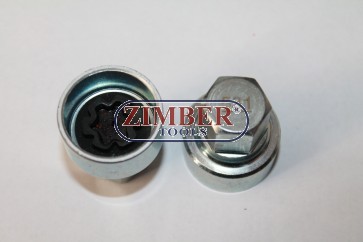 Security Master Locking Wheel Nut Key Vag - Number 531- ZIMBER TOOLS