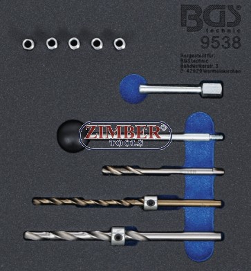 Thread Repair Kit | for Injector Fastening Screws - Mercedes Benz CDI | 10 pcs.- 9538 - BGS technic