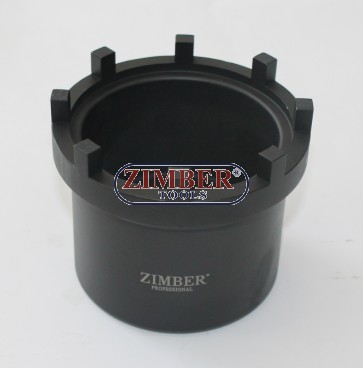 Торцевая головка 3/4"DR радиусная, 8 шипов для гайки ступицы SCANIA.420 (ZR-36GNS) - ZIMBER-TOOLS.