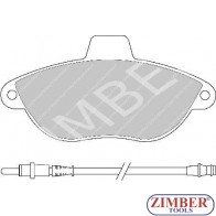 Накладки предни к-т - CITROEN JUMPY, FIAT SCUDO, PEUGEOT 806