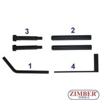 Engine Timing Tool Set for Fiat 1.8 / 2.0 L Petrol Engines 8740 - ZIMBER