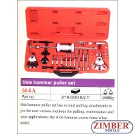 К-т универсални скоби за лагери и барабани с обратен чук 26 част FORCE