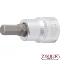 Bit Socket | 20 mm (3/4") Drive | internal Hexagon 14 mm - 5189-H14 - Bgs technic.