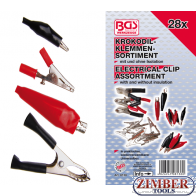 Electrical Clip Assortment | 28 pcs. (8138) - BGS technic.