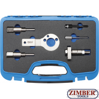 Engine Timing Tool Set for Fiat,Alfa Romeo, Opel 1.9 JTD 16V Multijet (62665) - BGS technic