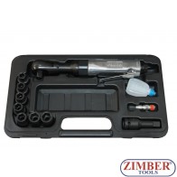 11pcs -1/2 impact wrench socket set, 4118 - FORCE