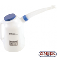 Fluid Flask with flexible Spout and Lid 6 L (9569) - BGS technic