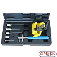 Набор инструмента для фиксации двигателя Renault, Opel/Vauxhall & Volvo,ZR-36ETTS301- ZIMBER TOOLS. 