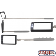 LED Telecope Inspection Mirror  290 - 876 mm (99302) - BGS technic