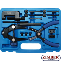 Motorcycle Chain Tool Set | 21 pcs. - 8867 - BGS technic.