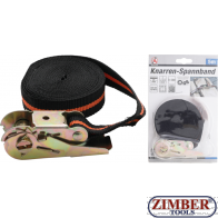 Ratchet Tie Down Strap 5 m x 25 mm (3550) - Kraftmann