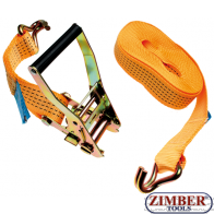 Ratchet Tie Down Strap 8 m x 50 mm (3494) - BGS technic